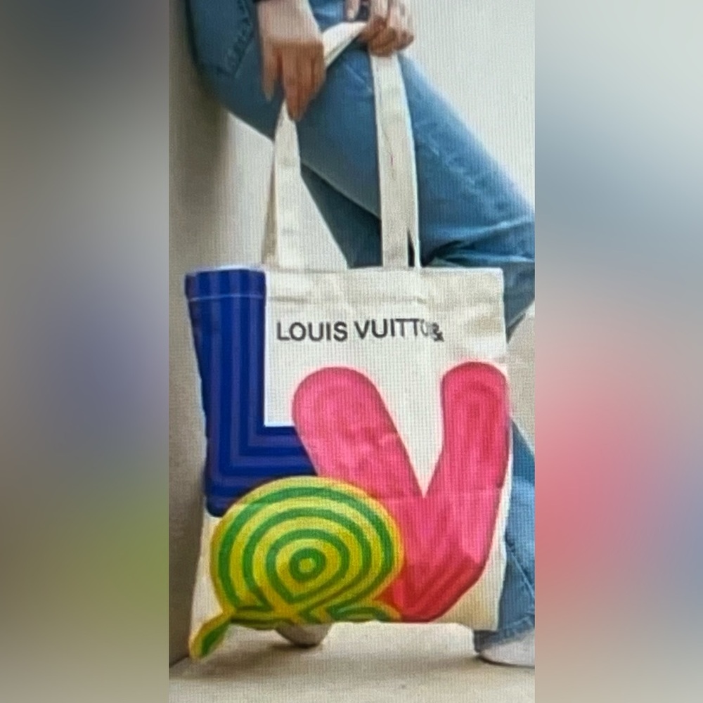 LOUIS VUITTON Canvas Eco Tote Bag Shenzhen Exhibition 2022 - Picture 4 of 4